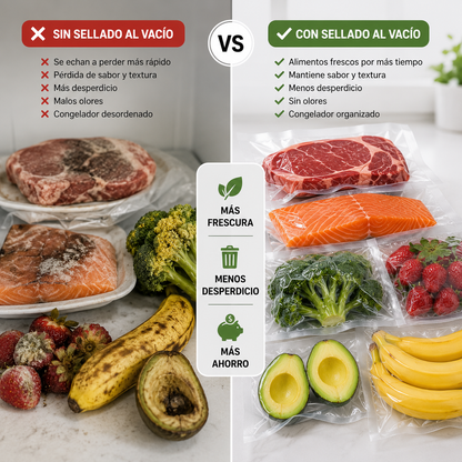 OrganiFresh™ / Selladora Bomba Para Bolsas Al Vacío