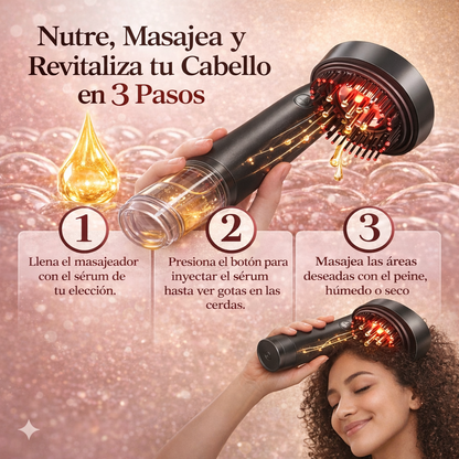 RevitaLux Capilar™| Masajeador Capilar Luz Roja